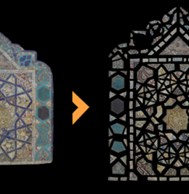 Persian Luster Tiles Researched by Hossein Nakhaei